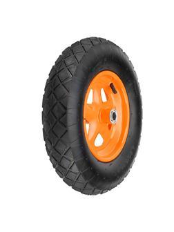 Колесо пневматическое «Звезда» 4.80/4.00-8 D380 мм, внутренний диаметр подшипника 20 мм, длина оси 90 мм Palisad