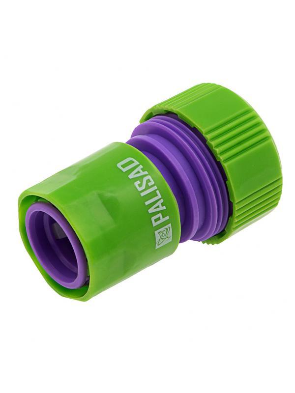 Соединитель пластмассовый, быстросъемный для шланга 3/4 Palisad