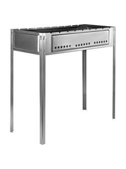 Мангал с ребрами жесткости 700 х 300 х 700 мм, Россия Camping Palisad