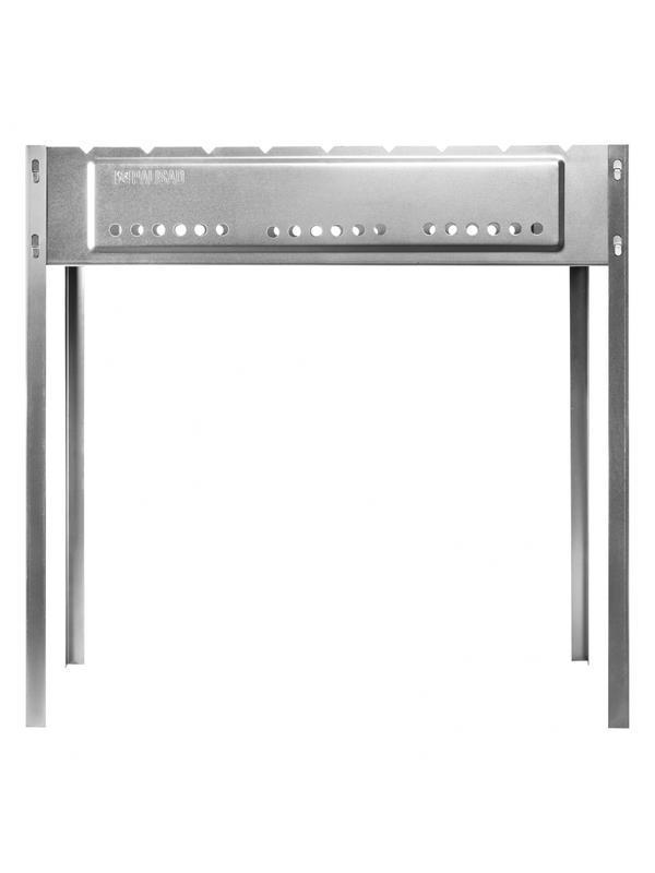 Мангал с ребрами жесткости 700 х 300 х 700 мм, Россия Camping Palisad