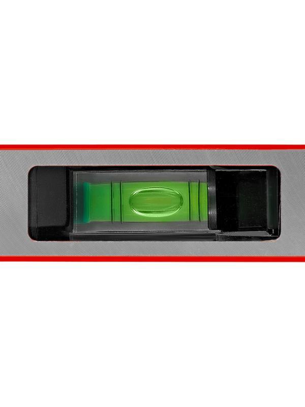 Уровень алюминиевый магнитный, 400 мм, фрезерованный, 3 глазка (1 зеркальный), усиленный Matrix