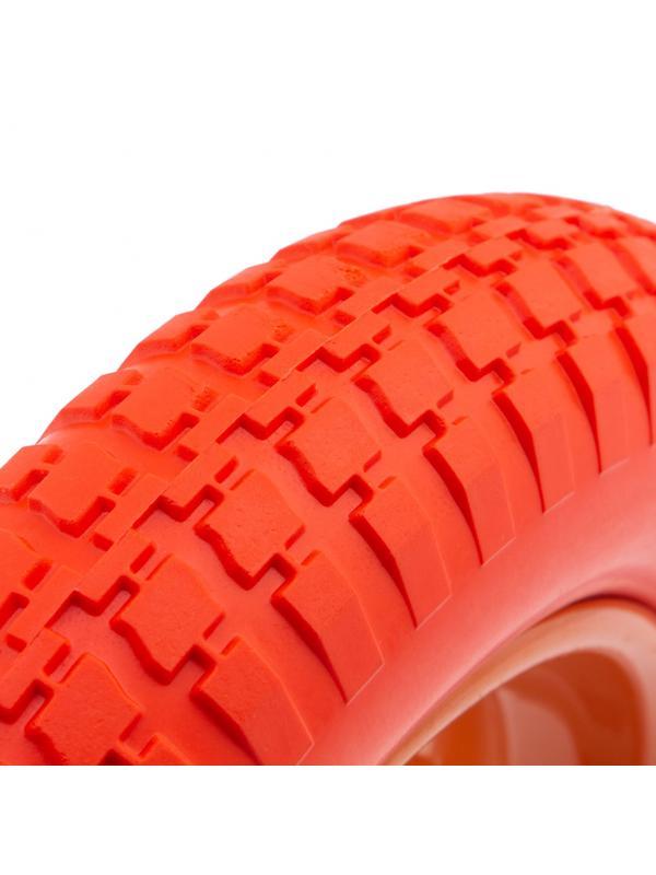 Колесо полиуретановое 3.00-8, длина оси 90 мм, подшипник 20 мм Palisad