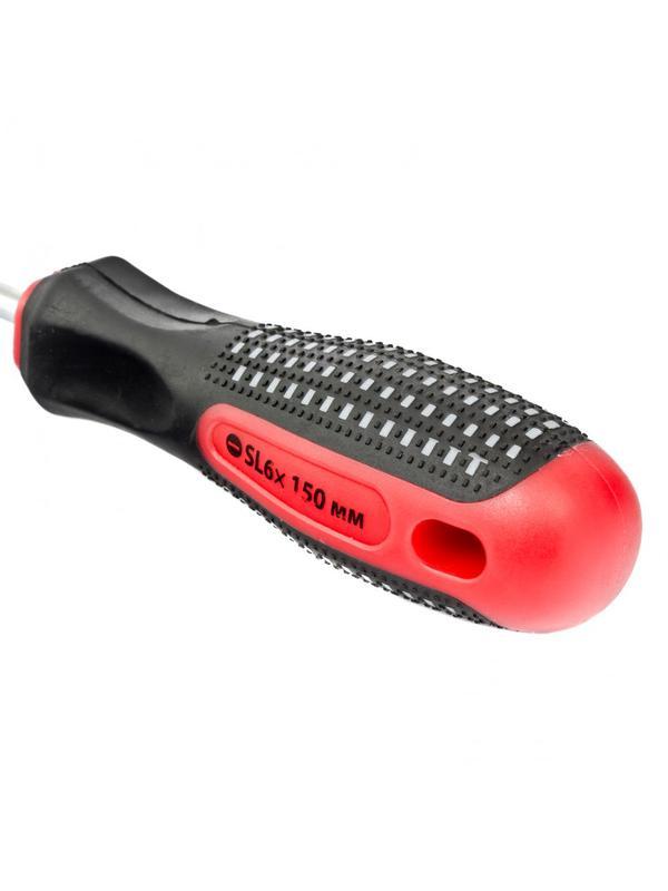 Отвертка Fusion, SL6 х 150 мм, CrV, трехкомпонентная рукоятка 