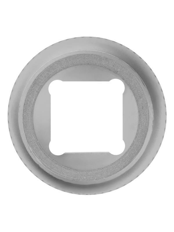 Головка торцевая, 22 мм, двенадцатигранная, CrV, под квадрат 1/2, хромированная Stels