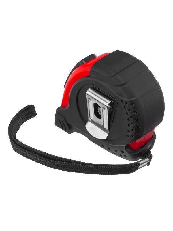 Рулетка Status Magnet fixation,3 м х 16 мм,обрезиненный корпус,зацеп с магнитом Matrix