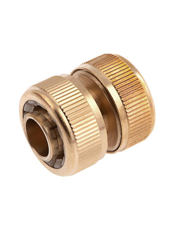 Муфта ремонтная для шланга, 3/4, латунная Palisad