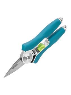 Секатор цветочный, 150 мм, металлические обрезиненные рукоятки, Luxe, Palisad