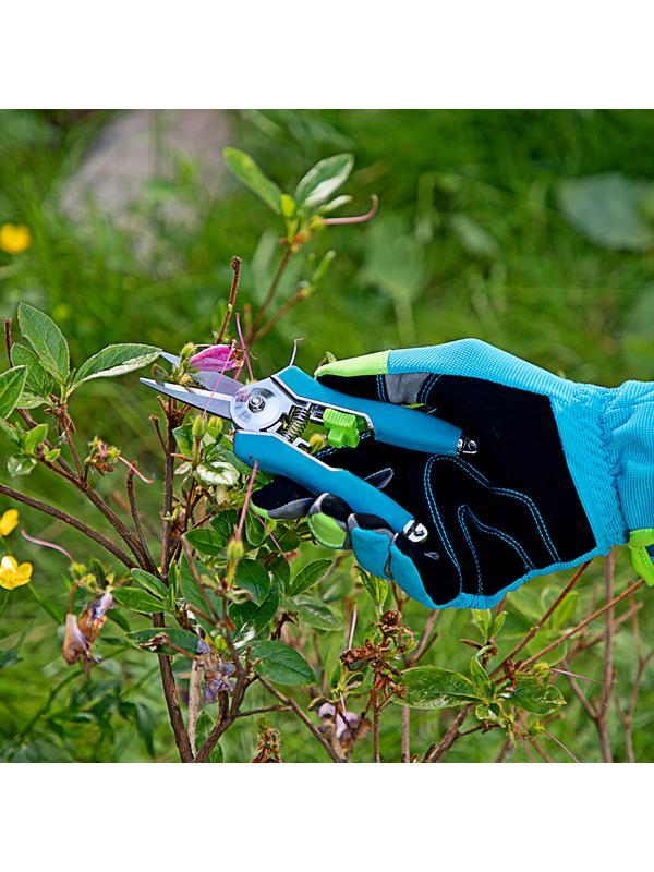 Секатор цветочный, 150 мм, металлические обрезиненные рукоятки, Luxe, Palisad