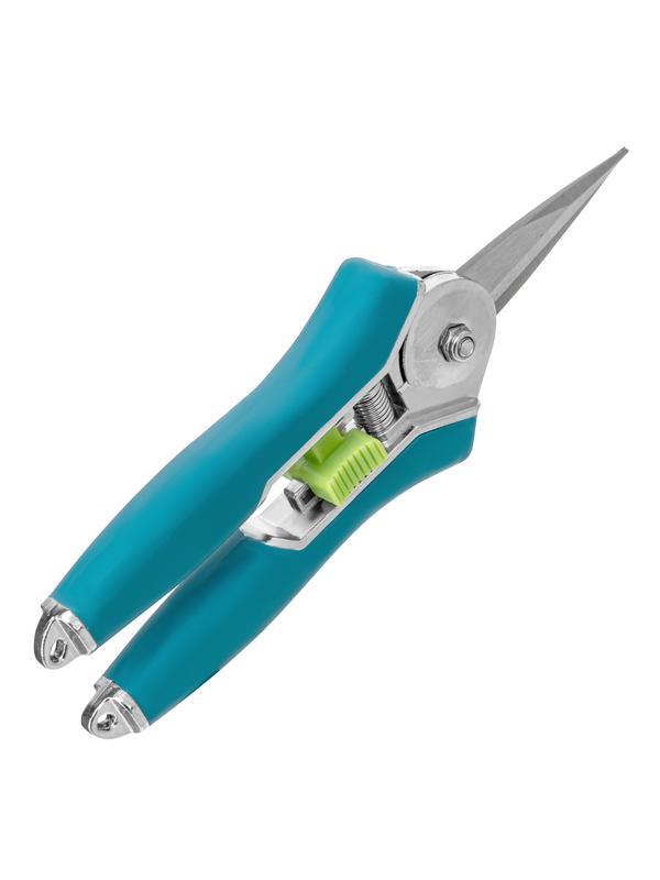 Секатор цветочный, 150 мм, металлические обрезиненные рукоятки, Luxe, Palisad