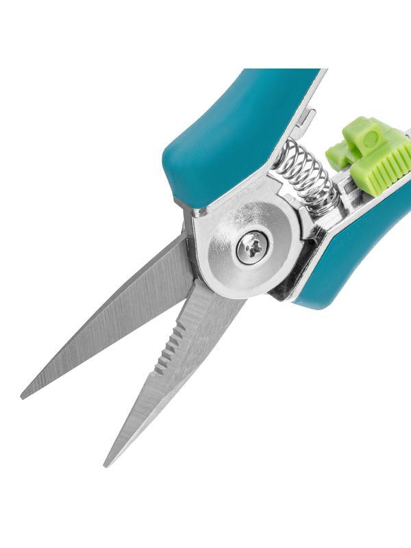 Секатор цветочный, 150 мм, металлические обрезиненные рукоятки, Luxe, Palisad