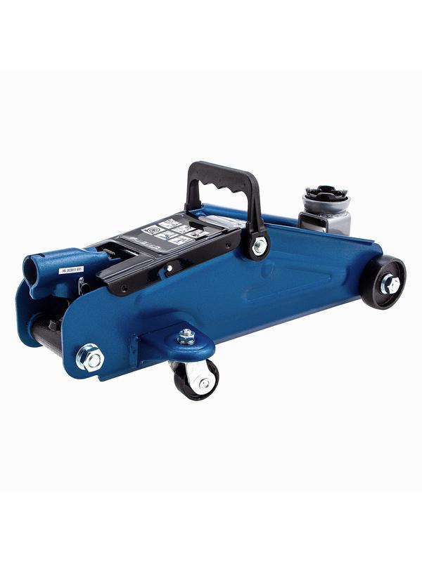 Домкрат гидравлический подкатной, 2 т, h подъема 140-340 мм Stels