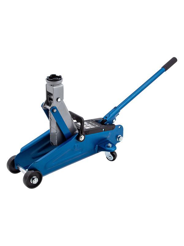 Домкрат гидравлический подкатной, 2 т, h подъема 140-340 мм Stels