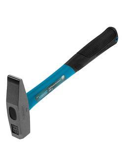 Молоток слесарный, 500 г, квадратный боек, фибергласовая обрезиненная рукоятка Gross