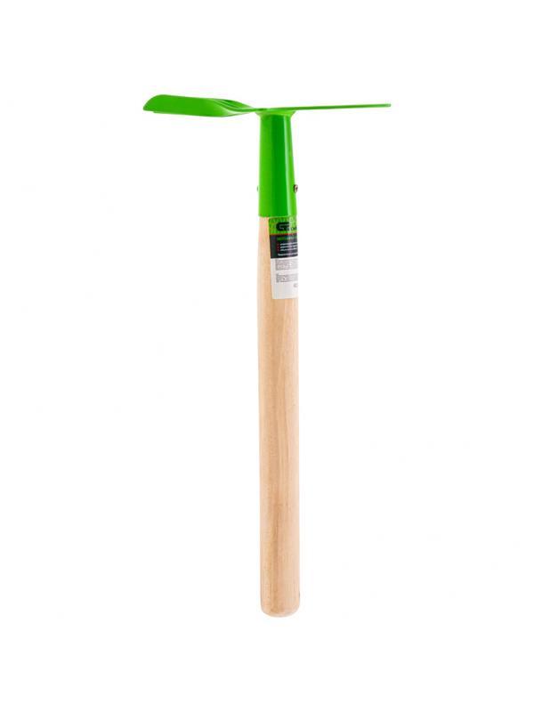 Мотыжка комбинированная, 60 х 380 мм, стальная, деревянная рукоятка, Агроном, Россия, Сибртех