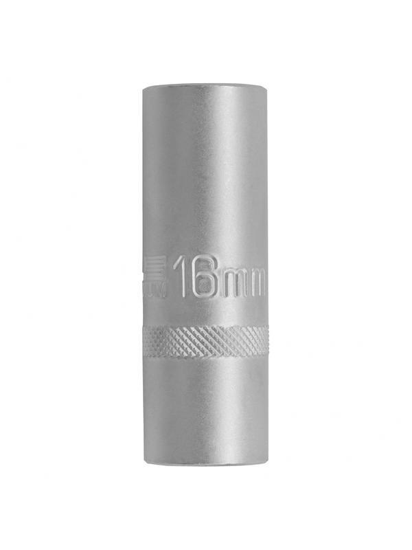 Головка торцевая свечная, шестигранная, 16 мм, под квадрат 1/2 Stels