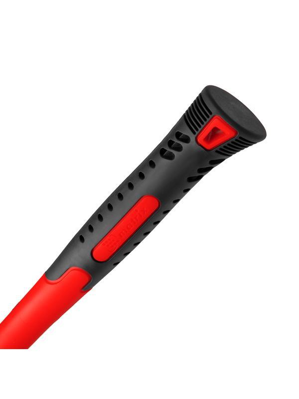 Киянка резиновая, 450 г, белая резина, фибергласовая рукоятка Matrix