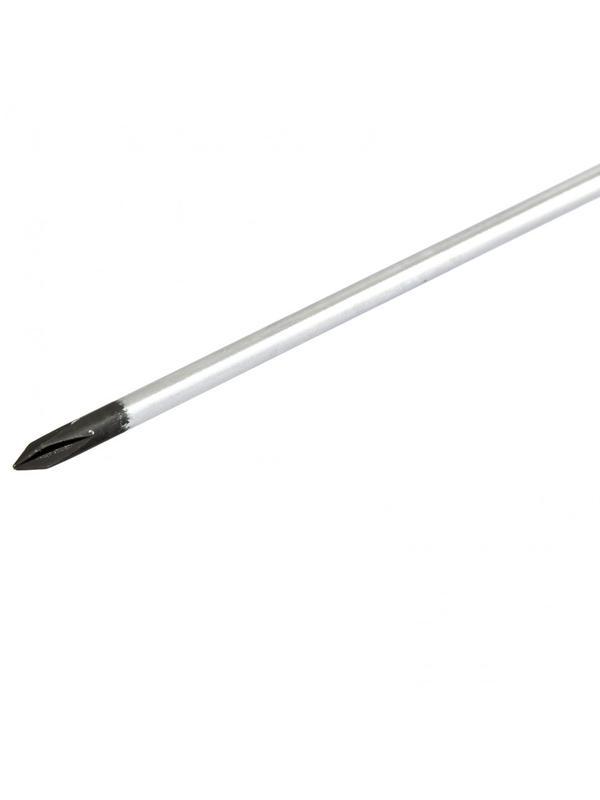 Отвертка Fusion, PH0 х 80 мм, CrV, трехкомпонентная рукоятка 