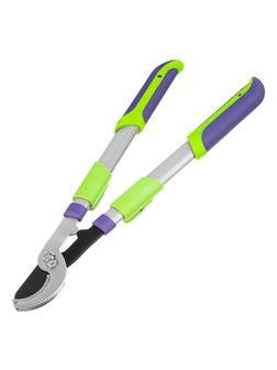 Сучкорез с наковальней, 540 -705 мм, телескопические стальные обрезиненные рукоятки, Palisad