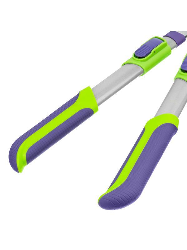 Сучкорез с наковальней, 540 -705 мм, телескопические стальные обрезиненные рукоятки, Palisad