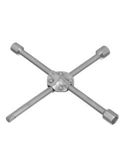 Ключ-крест баллонный, 17 х 19 х 21 мм, под квадрат 1/2, усиленный, толщина 16 мм Matrix Professional