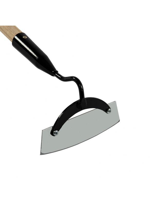 Мотыга стальная, 170 х 60 х 1300 мм, деревянный черенок, Россия, Сибртех