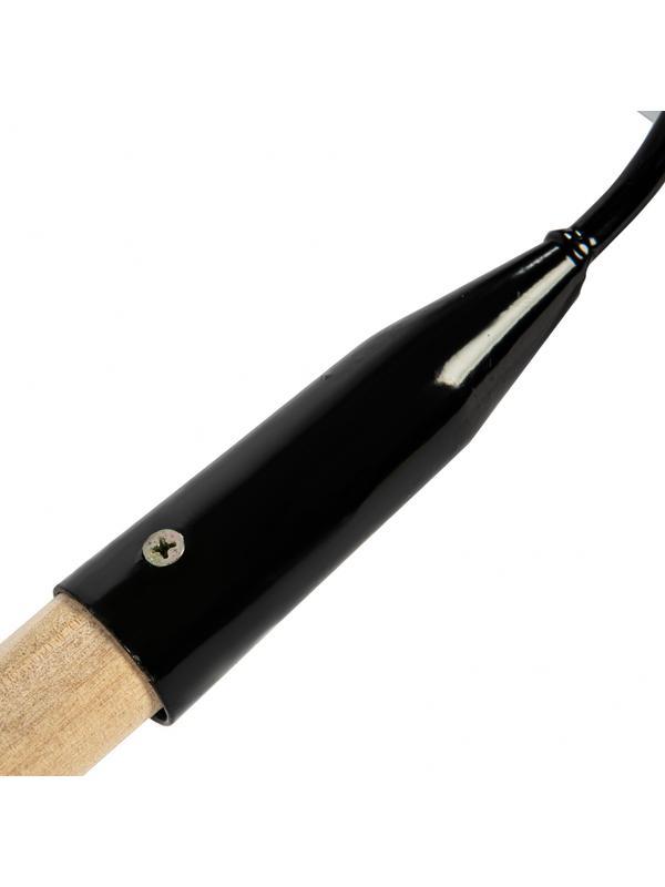 Мотыга стальная, 170 х 60 х 1300 мм, деревянный черенок, Россия, Сибртех