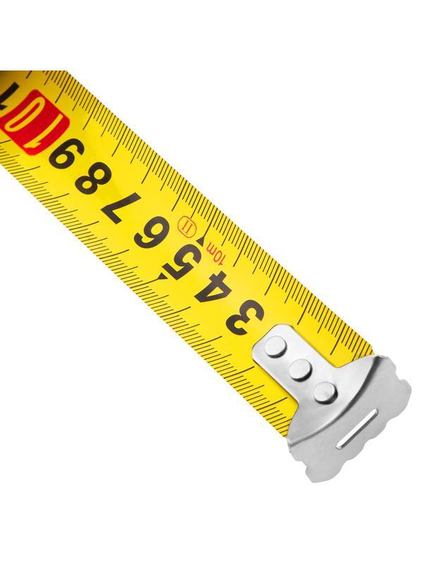 Рулетка Sparta Elastica 31314, обрезиненный корпус / 10 м х 25 мм.