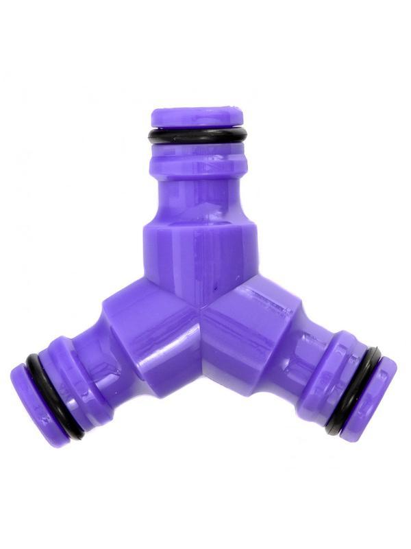 Тройник для разветвления или соединения, штуцерный, пластмассовый Palisad