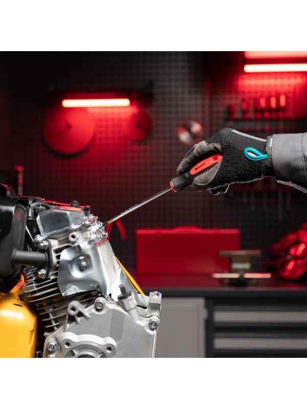 Набор профессиональных отверток Fusion, CrV, трехкомпонентная рукоятка antislip, 6 шт Matrix