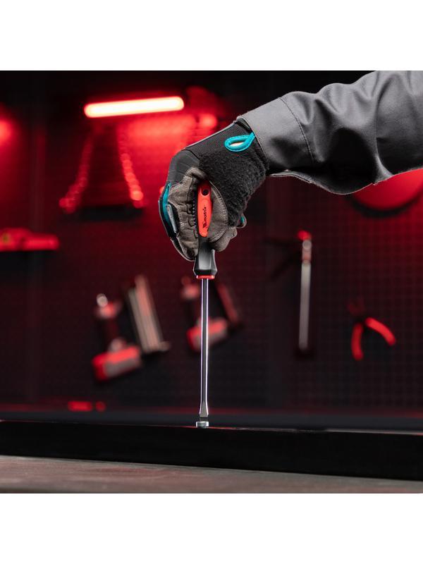 Набор профессиональных отверток Fusion, CrV, трехкомпонентная рукоятка antislip, 6 шт Matrix