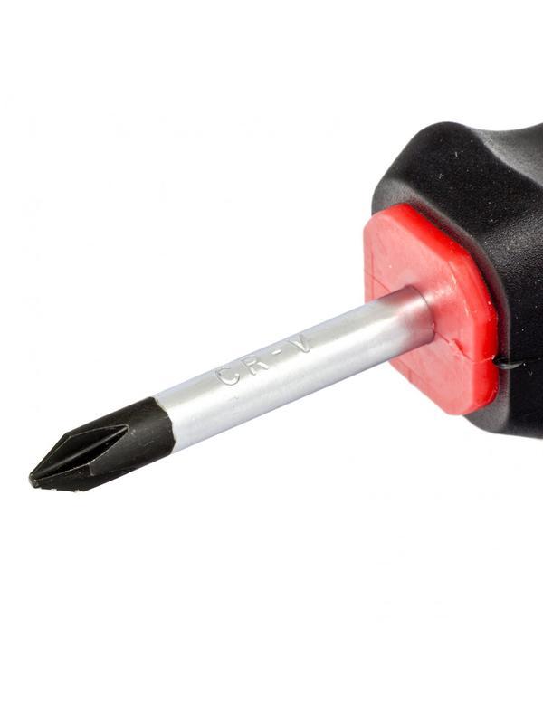 Отвертка Fusion, PH1 х 38 мм, CrV, трехкомпонентная рукоятка 