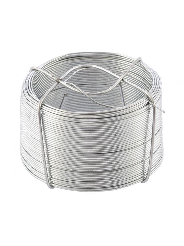 Проволока стальная, оцинкованная 0.9 мм, длина 50 м Сибртех