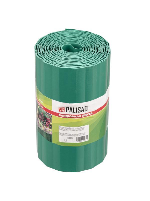 Бордюрная лента, 20 х 900 см, полипропиленовая, зеленая, Россия, Palisad