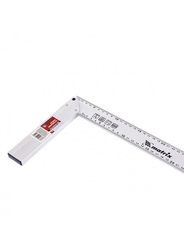 Угольник, 350 мм, алюминиевый, литой Matrix