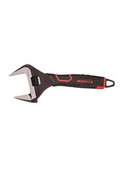 Ключ разводной, тонкие губки, фосфатированный, двухкомпонентная рукоятка, 250 мм, PRO Matrix