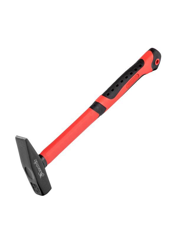 Молоток слесарный, 200 г, фибергласовая обрезиненная рукоятка Matrix