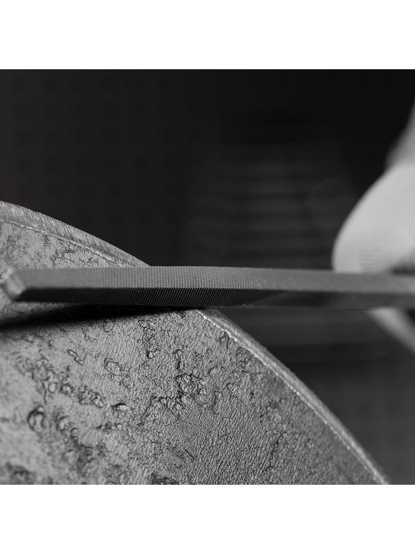 Напильник квадратный, 150 мм, деревянная ручка Сибртех