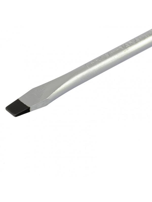 Отвертка, SL6 х 100 мм, CrV, двухкомпонентная рукоятка Сибртех