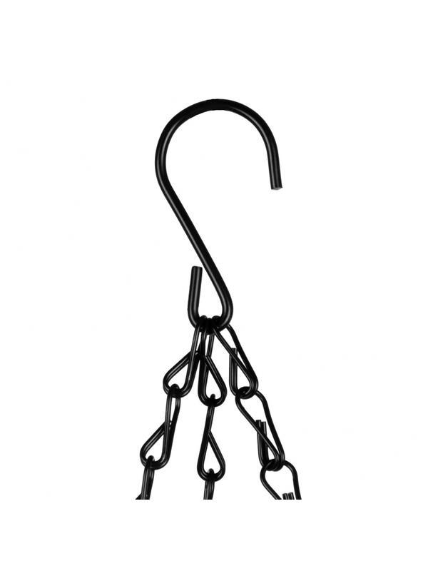 Кашпо подвесное с вкладышем из коковиты, полукруглое D 30 см Palisad