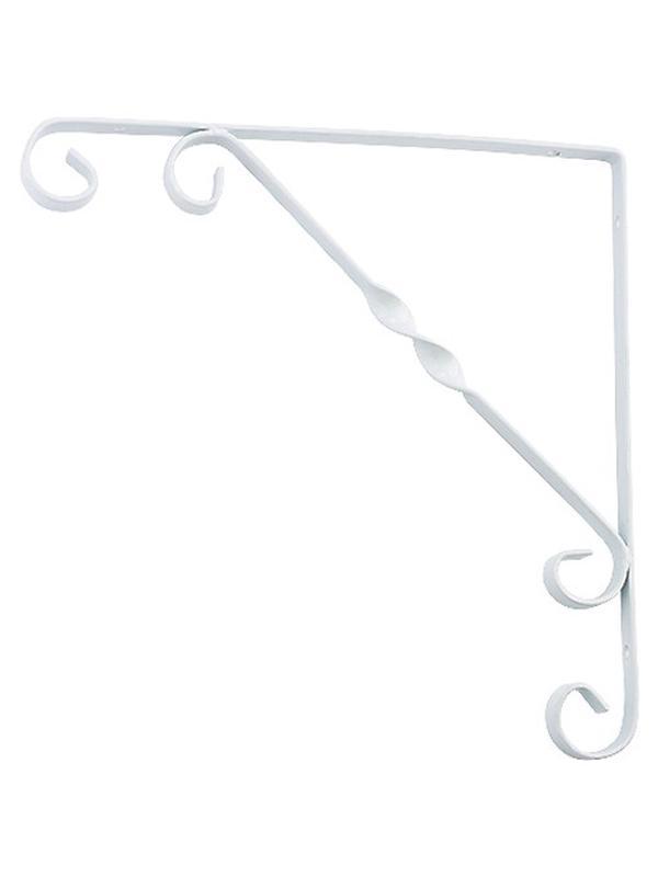 Кронштейн декоративный, 200 х 200 мм, белый Сибртех