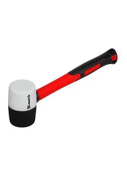 Киянка резиновая, 225 г, черно-белая резина, фибергласовая рукоятка Matrix