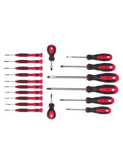 Набор отверток Fusion на подвесной полке 18 шт, CrV Matrix