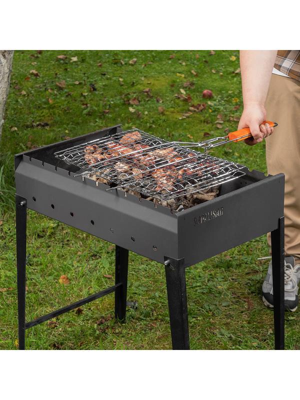 Решетка гриль 300 х 400 мм, хромированная Camping Palisad