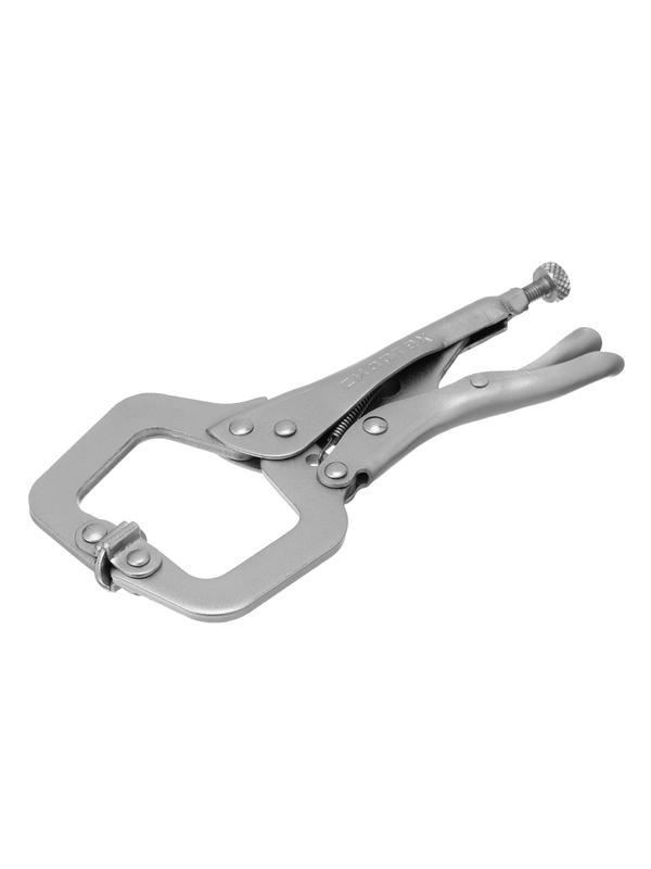Зажим ручной, увеличенный захват, подвижные губки, 170 мм// Сибртех