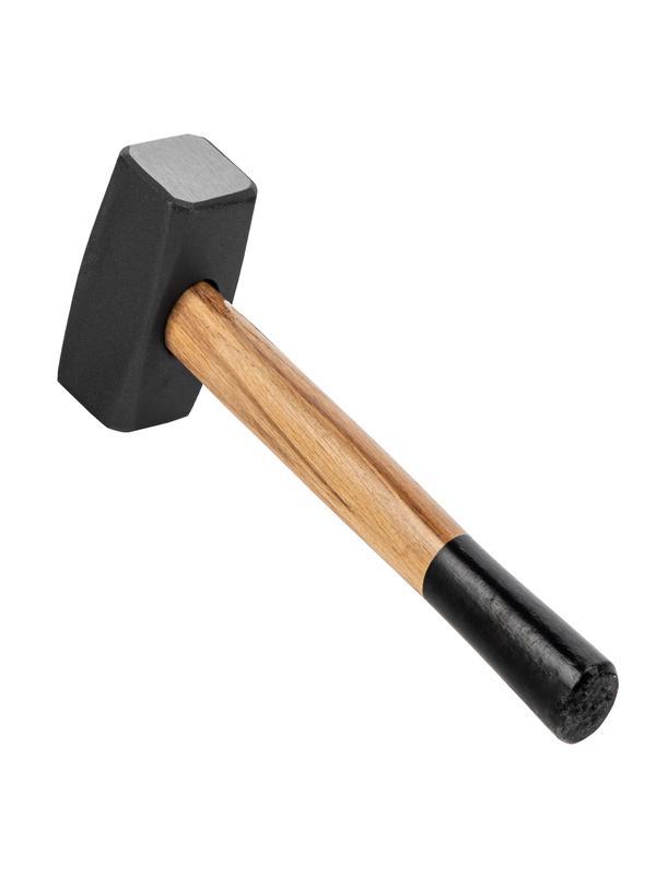 Кувалда, 1500 г, кованая головка, деревянная двухцветная рукоятка Sparta