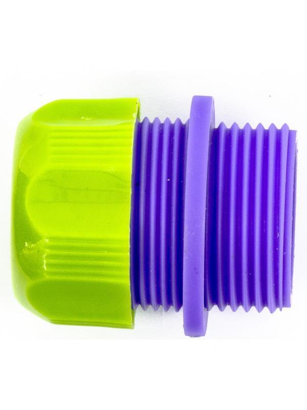 Соединитель пластмассовый, для шланга 1/2, с внешней резьбой 3/4 Palisad