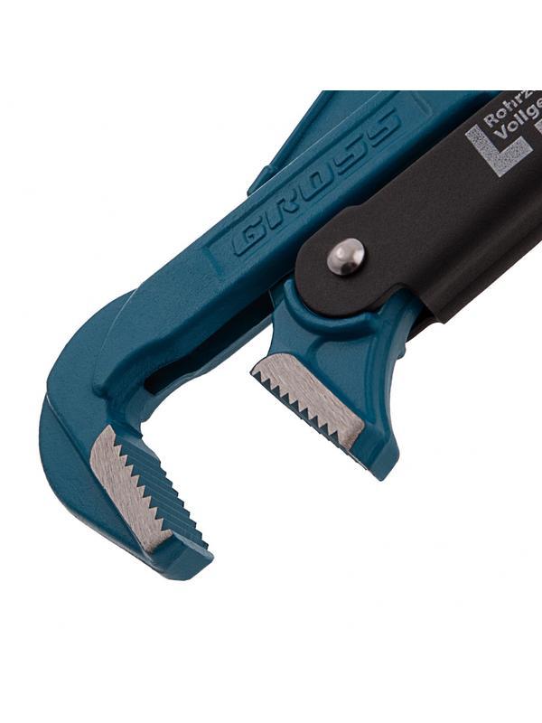 Ключ трубный рычажный 2, №3, цельнокованый, CrV, тип 