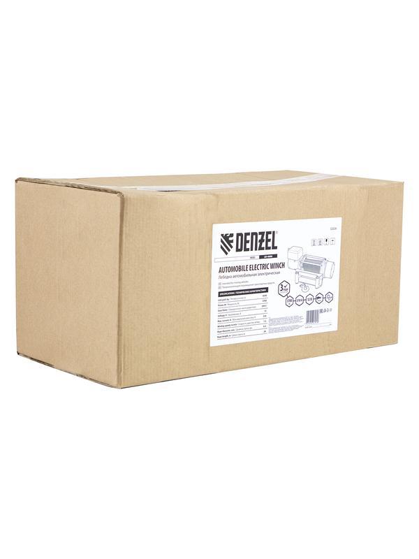 Лебедка автомобильная электрическая LB-4000, 4.5 т, 3.7 кВт, 12 В Denzel