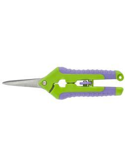 Секатор цветочный, 160 мм, для бонсай и топиария, двухкомпонентные рукоятки, Palisad