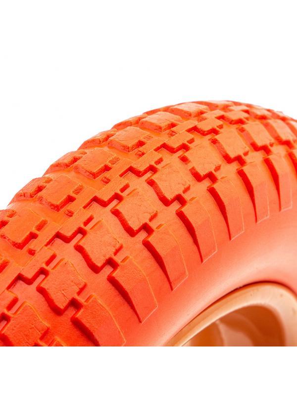 Колесо полиуретановое 3.00-8, длина оси 90 мм, подшипник 16 мм Palisad